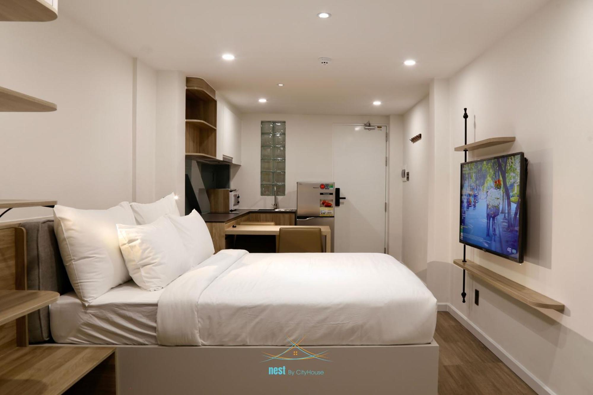 Cityhouse - Nest Minh Khai โฮจิมินห์ซิตี้ ภายนอก รูปภาพ